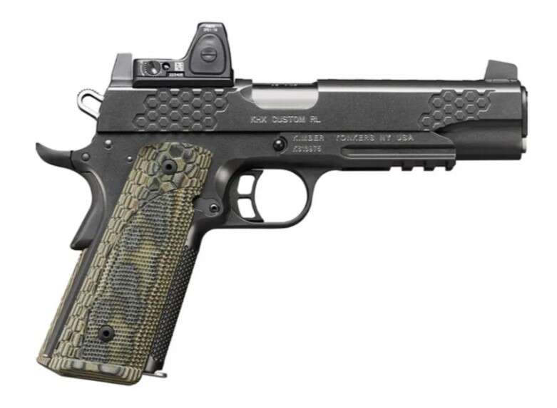 Handguns Kimber America KHX Custom 45ACP KMB KHX CST RL HLS 1911 45AP 8
